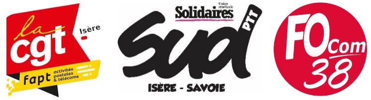 CGT SUD FO Isère Logos deefa